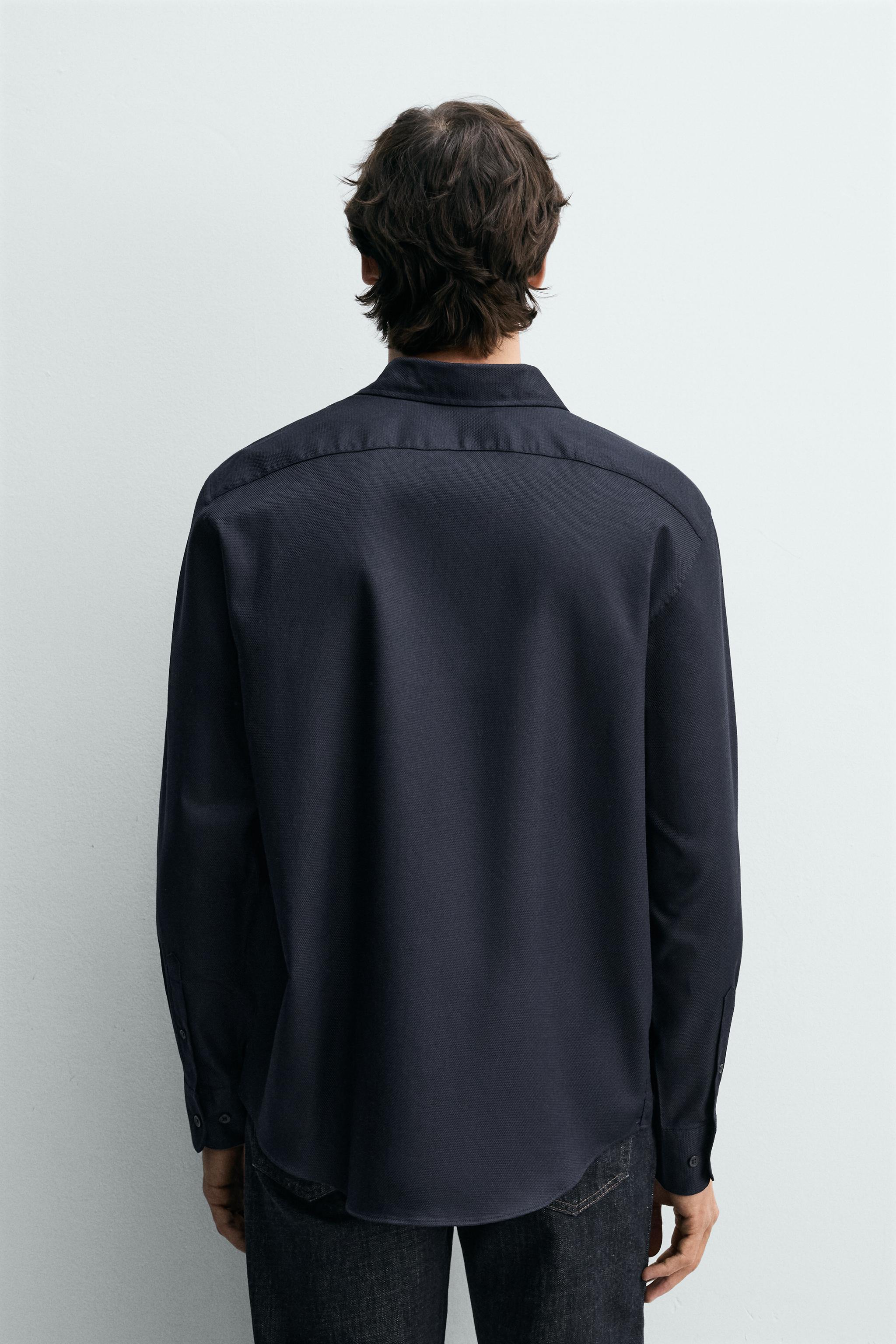 EASY CARE TEXTURED SHIRT